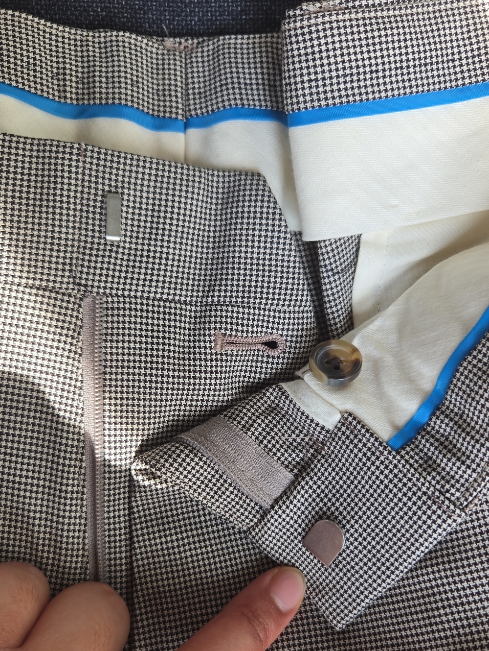 BROOK'S BROTHERS | Men's 100% WOOL Regent Slacks Pants - Light Taupe